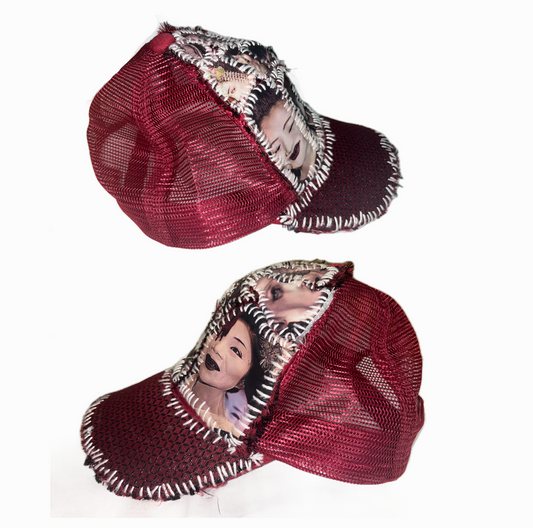Cursed Cap:KIMONO Brim Edition (Burgundy)